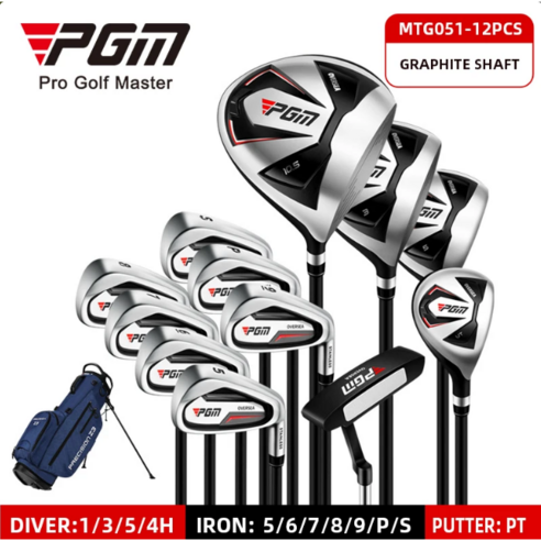 PGM2023년 남성골프클럽세트 캐디백포함, 12종세트, 카본