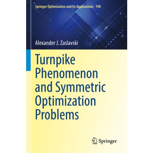 (영문도서) Turnpike Phenomenon and Symmetric Optimization Problems Paperback, Springer, English, 9783030969752