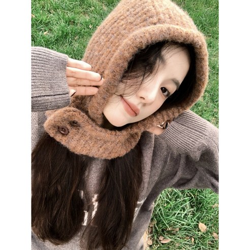 포근함과 스타일을 동시에, 에클라트 니트 바라클라바로 따뜻한 겨울 완성!