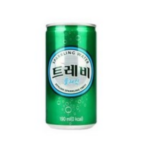 트레비 탄산수 플레인, 180ml, 20개