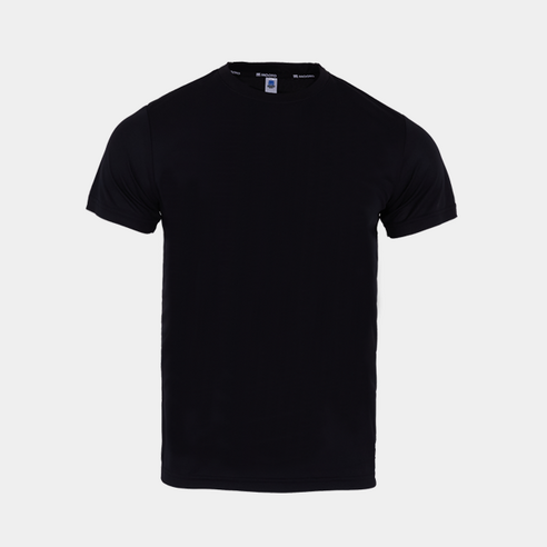무토 쿨라운드 티셔츠 엣지_블랙_반팔티는 여름용으로 제작된 제품