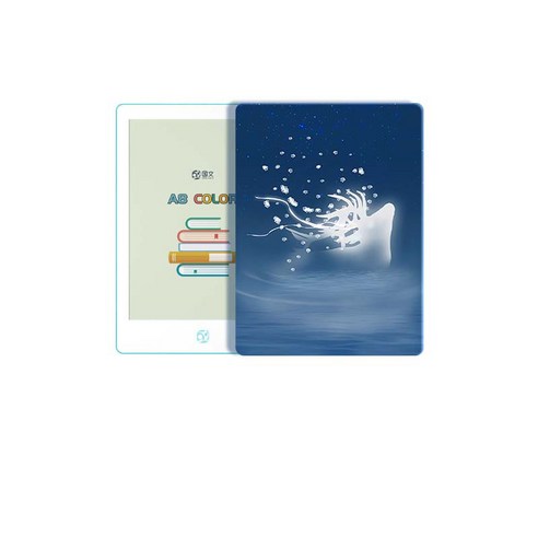 OBOOK A8 컬러 전자책 리더기 – 한국어 지원, 브라운 케이스, 32GB 저장 용량 이북리더기컬러