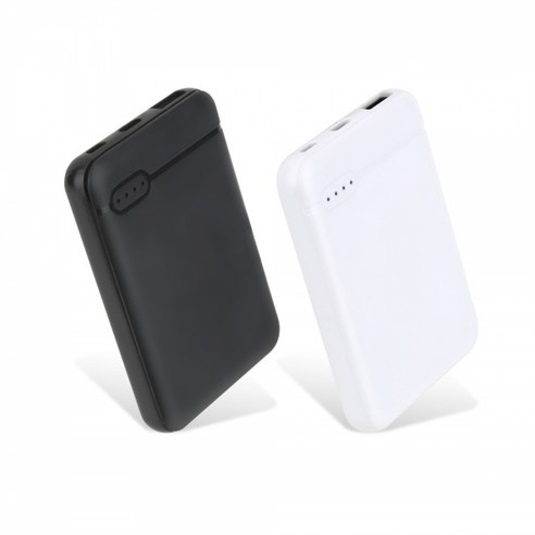 넥스트 5000mAh 휴대용 보조배터리 Type C / Micro 5핀 2포트, NEXT-5000PB, BLACK