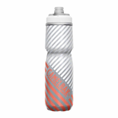 카멜백 뉴 포디엄 칠리 자전거 물병, 코랄 스트라이프, 710ml