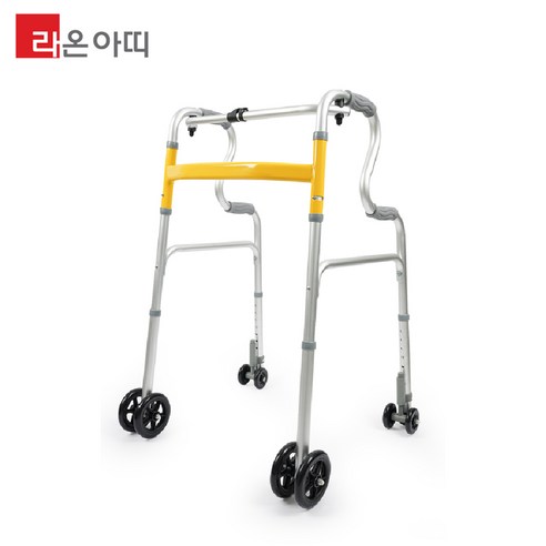 라온아띠 노인 보행 바퀴워커, 안전하고 편리한 걸음 보조기 걷기보조기구