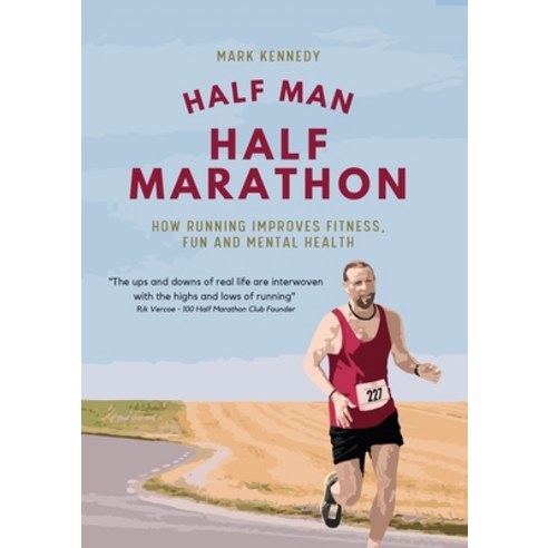 (영문도서) Half Man Half Marathon Paperback, Mad4life, English, 9781739118808