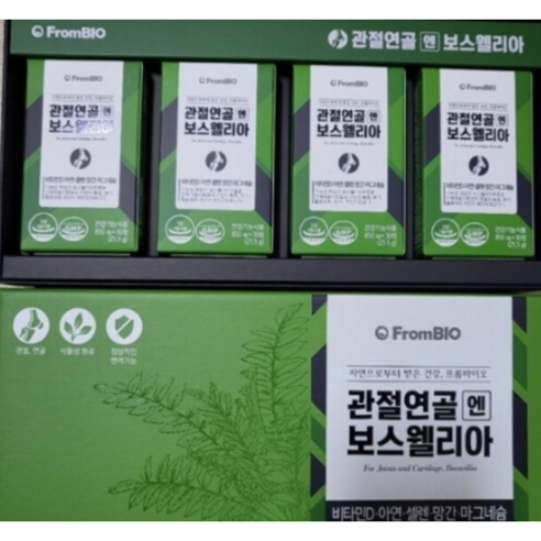 프롬바이오 이병헌 관절 연골 엔 보스웰리아
