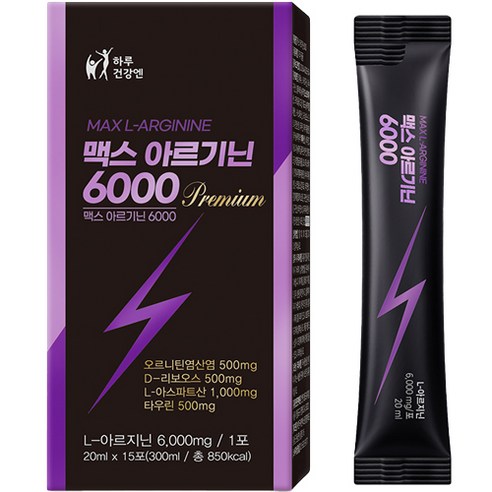 하루건강엔 맥스 아르기닌 6000, 300ml, 1개