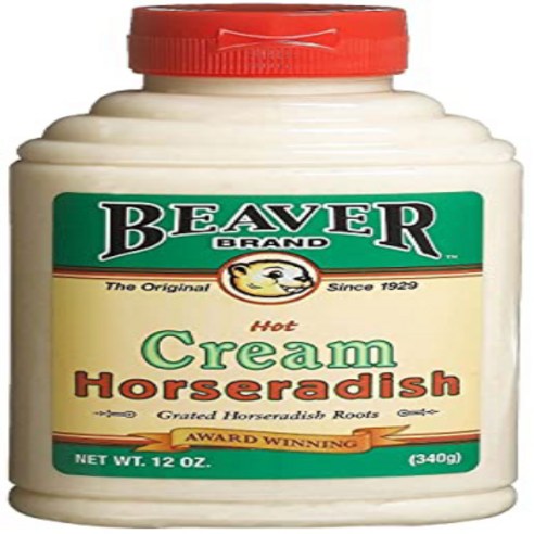 beelinkser88845hs Beaver B78386 Beaver Cream Style Horseradish -6x12oz, 1개, 340g