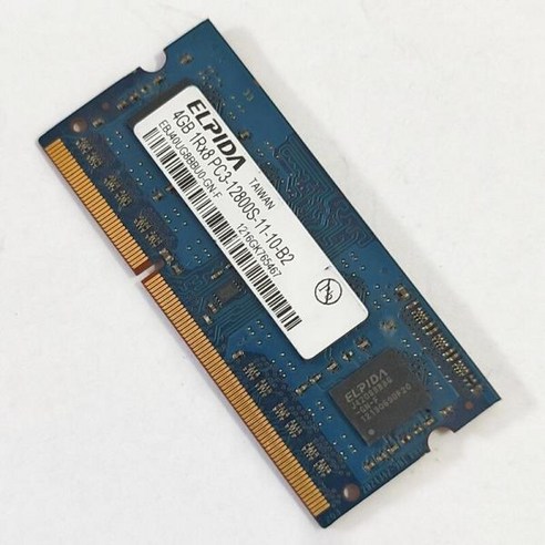 cpu ELPIDA Ram DDR3 4GB 1600MHz 노트북 메모리 ddr3 1Rx8 PC312800S 15V SODIMM 204PIN, 01 4GB 1600 X1