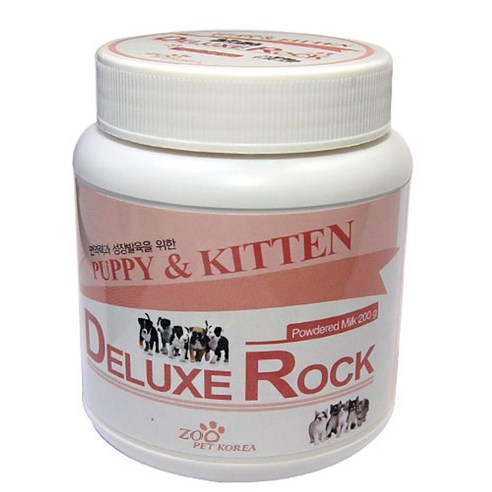 디럭스 락 분유 200g 강아지 애견 애완견 반려견 강아지용 동물 개분 애견용