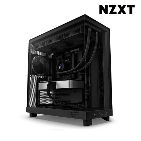 NZXT H6 Flow PC케이스 (Matte Black)