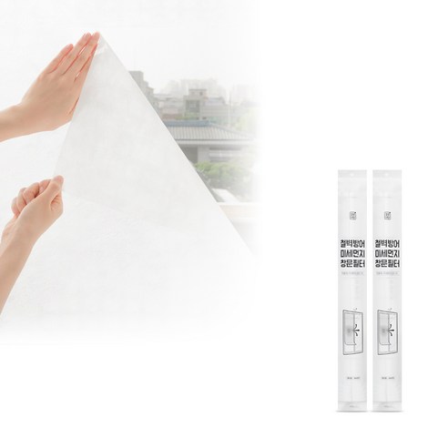 창문을 철벽으로 지켜라! 깔끔대장 미세먼지 창문필터
