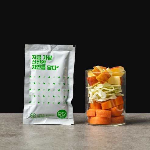 껍질째 갈아 만든 CCA주스, 건강을 통째로!