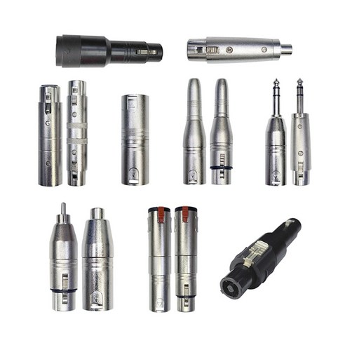 캐논변환잭 기능성캐논 XLR 55P RCA 스피콘 암수변환 마이크 음향기기 케이블, 2-3.캐논(암)-55P(수), 1개