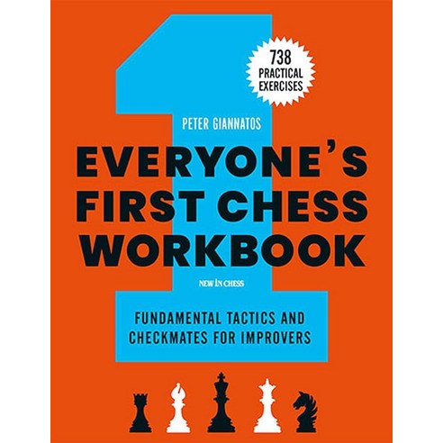 Everyone's First Chess Workbook: Fundamental Tactics and Checkmates for Improvers – 738 Practical Ex