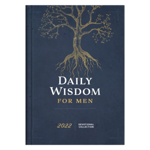 Daily Wisdom for Men 2022 Devotional Collection Hardcover, Barbour Publishing, English, 9781636090023