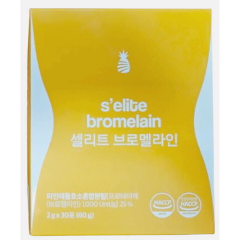 [본사정품] 셀리트 브로멜라인 분해 다이어트+사은품, 60g, 1개