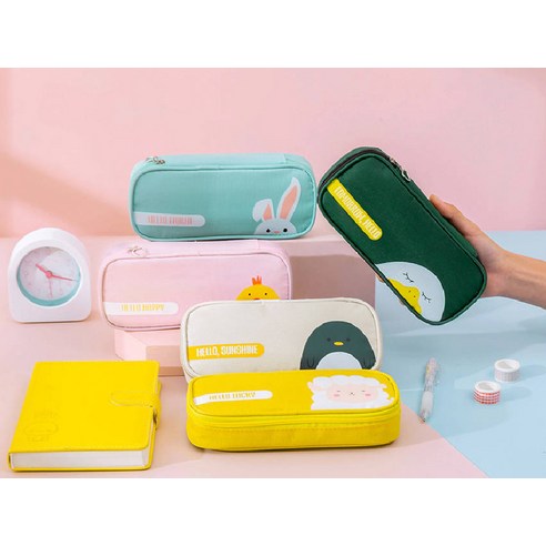 귀여운 캐릭터와 편리한 기능으로 초등학생의 학습 시간을 즐겁게 만들어주는 필통