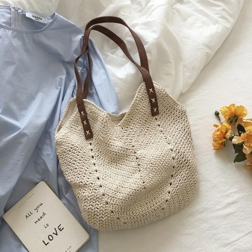 여성 숄더백 크로스백 바스켓백 출퇴근 토트 버킷백 대용량 복고풍