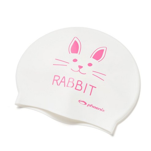 피닉스 동물친구들 rabbit 아동 실리콘 수모 WHT 수영모 상품리뷰