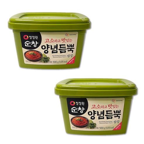 청정원 순창 양념듬뿍 쌈장 500g 2개