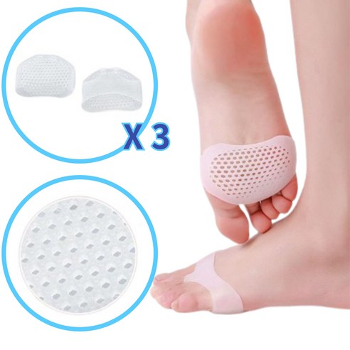 발 아픔 없이 예쁜 신발, HB153 실리콘 앞꿈치 패드로 해결!