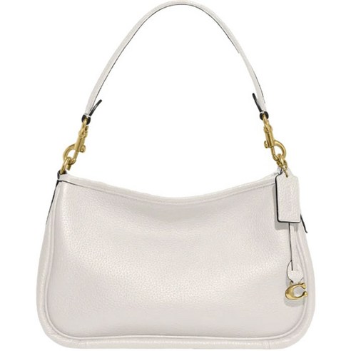 코치 캐리 소프트 페블 레더 숄더백 CC435B4