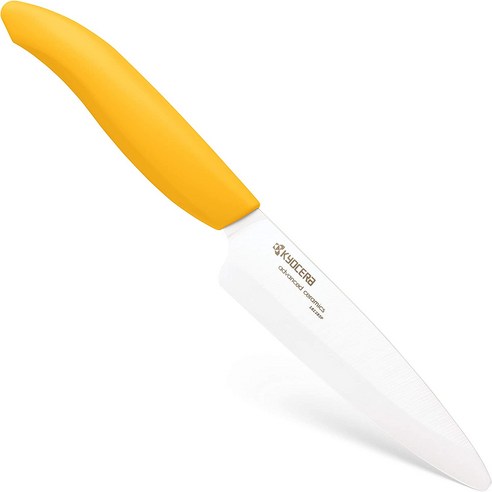 교세라 세라믹칼 이유식칼 주방칼 11cm, 교세라 11cm 세라믹칼/옐로우, 1개
