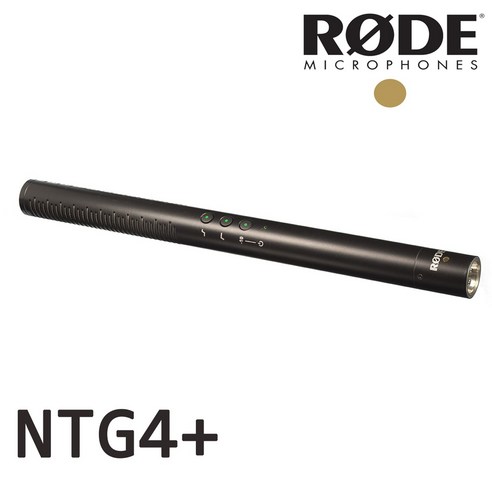 NTG4+ / RODE / NTG-4+ / 로데 / 카메라용마이크 / 샷건마이크