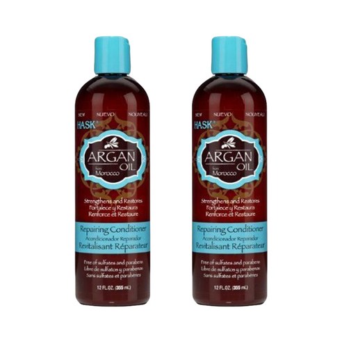 하스크 아르간 오일 리페어링 컨디셔너, 355ml, 2개