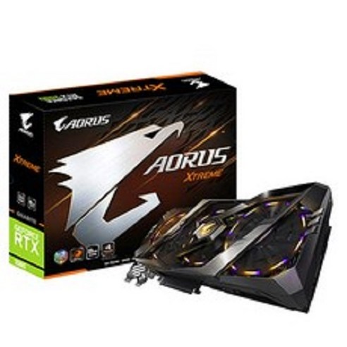 기가바이트 AORUS Xtreme 지포스 RTX 2080 D6 8GB 그래픽카드 GV-N2080AORUS-8GC, GV-N2080AORUS X-8GC