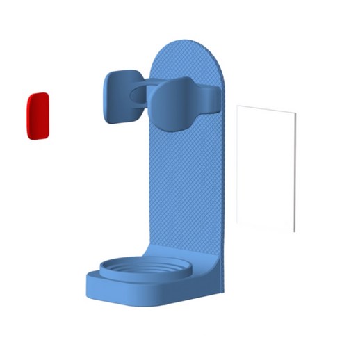 접착 벽 장착 된 칫솔 홀더 욕실 장식 자동화 된 칫솔 홀더, 푸른