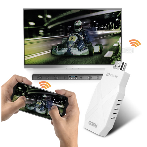 스마트폰 화면을 대화면으로 무선 미러링