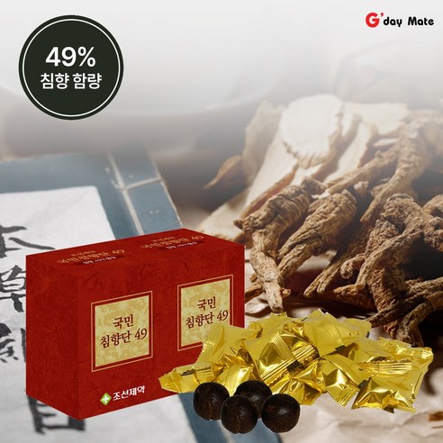 명품 침향단 침향 49% 함유 4gx100환, 1개, 400g