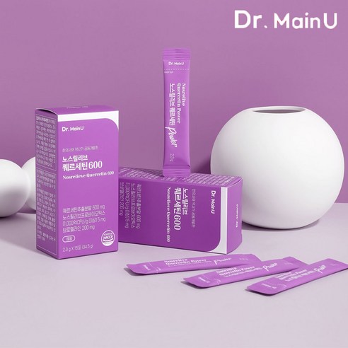 닥터메인유 노스릴리브 퀘르세틴 600 브로멜라인 케르세틴 2400mg x 15포, 36000mg, 8박스