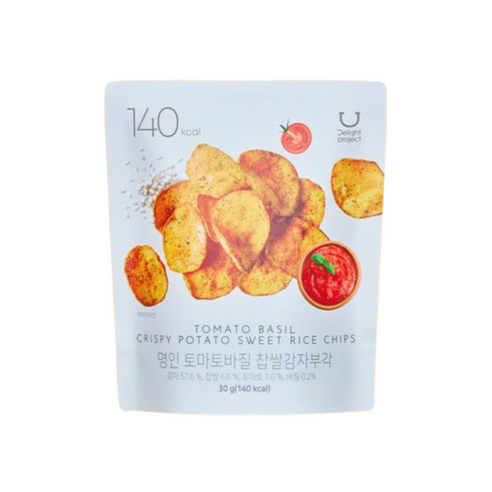 딜라이트 프로젝트 명인 찹쌀감자부각 토마토바질