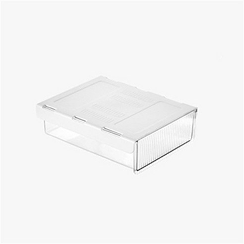 마구와구 접착식 선반 책상밑 거치대 생성 HG223, 대, 1개, 투명