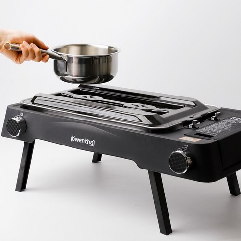 야외 요리의 필수품: 대형 가스버너 그릴 바비큐