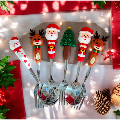 아이들의 크리스마스를 더욱 특별하게, 사랑스러운 스푼포크 세트!
