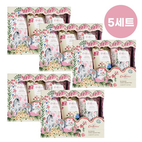 캐스키드슨 블라썸 핸드크림 30ml 트리오 핸드케어 세트, 5개