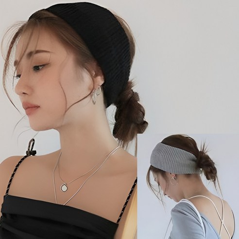 매드헤드 데일리 패션 골지 헤어밴드 서진이네 2p