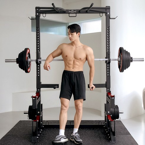 홈짐의 꿈을 현실로: 멜킨 미니 하프랙 멀티 파워랙 퍼포먼스드림으로 완성하는 나만의 운동 공간 하프랙