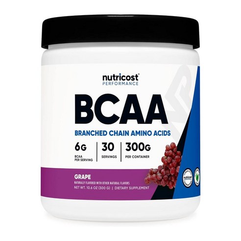 뉴트리코스트 퍼포먼스 BCAA 포도맛 300g, 1개