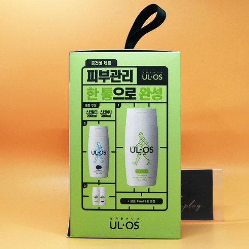 우르오스 중건성 기획(스킨밀크 200ml+스킨워시300ml+스킨로션15ml+스킨밀크15ml) 도매가능