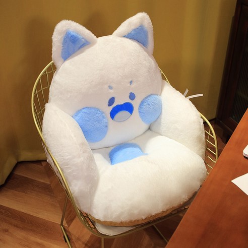 디에스 푹신푹신 고양이 방석 쿠션, 블루