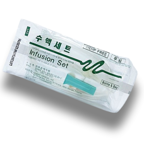 안전과 편의성을 더한 일회용 수액세트: 멸균 처리로 안심, Y타입으로 효율적인 사용 수액세트