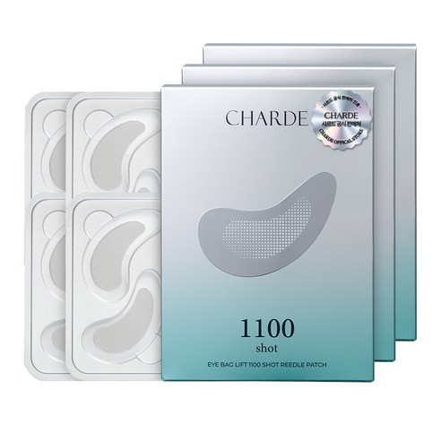 샤르드 아이백 리프트 1100샷 아이패치, 3개, 4개입