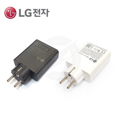 (LG정품) LG 16Z90SP-GA50K 전용 충전기 아답터 전원 케이블, 블랙