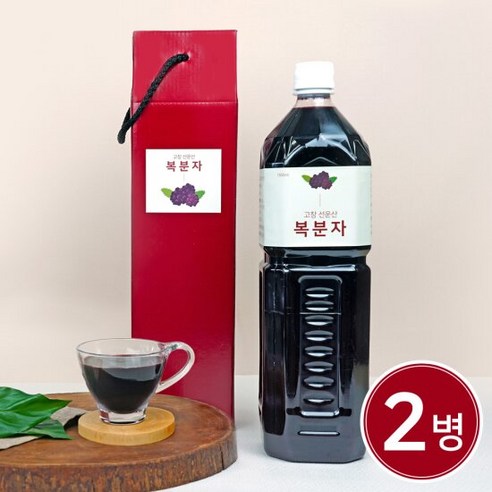 [미감미소]고창선운산 토박이가 만든 복분자원액 엑기스 1.5L x 4병 선물포장, 01. 복분자엑기스 1.5L 4병, 4개, 1개입